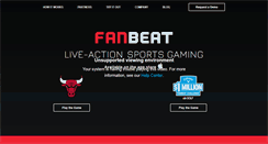Desktop Screenshot of fanbeat.com